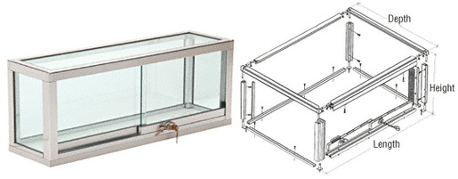 CRL Satin Anodized Model D7090 Custom Celtic Showcase Frame