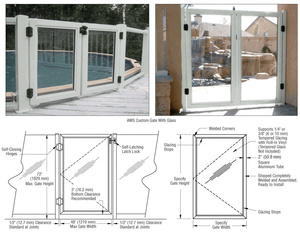 CRL Agate Gray AWS Custom Gate System