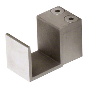 CRL Juliet 316 Brushed Stainless Replacement Square Center Support Fitting