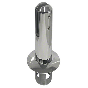 CRL Round Core Mount Friction Fit Spigot, 2205 Polished Stainless Steel