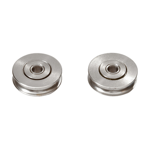 CRL 1-1/4" Tandem Stainless Steel Ball Bearing Rollers - 2/pk
