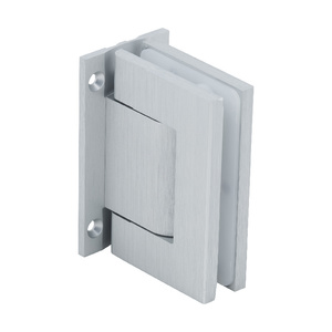 CRL Satin Anodized Vernon Wall Mount Full Back Plate Hinge 