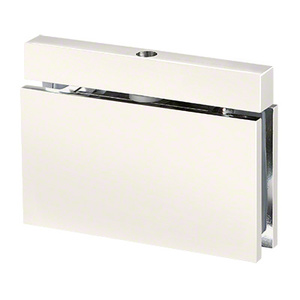 Polished Nickel Free Swinging Header Mount (Euro-Header) Adjustable Prestige Series Hinge