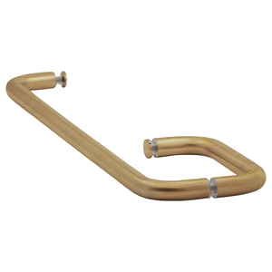Antique Brass 6" x 18" Towel Bar Handle Combo without Washers