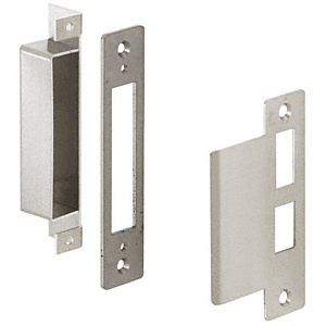 CRL Left Hand Strike for 6" x 10" Entrance Center Locks and 4" Jamb