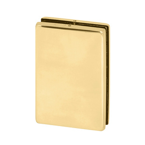 CRL Polished Brass Center Housed Patch Keeper