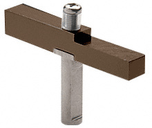 CRL Oil Rubbed Bronze Adaptor Block Used with Senior Prima Hinges