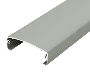 CRL Agate Gray 500X Series 241" Long Top Rail