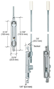 Flush Bolt for Metal Door Art. 420/AL