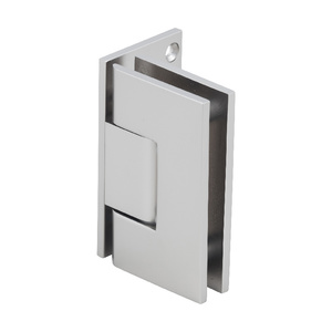 CRL Satin Nickel Vienna 044 Series Wall Mount Offset Back Plate Hinge