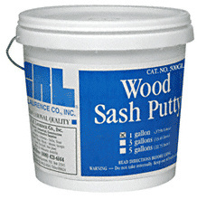 CRL Off-White Wood Sash Putty - Gallon