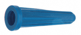 CRL 3/16" Hole, 7/8" Length Diamond Plastic Anchors