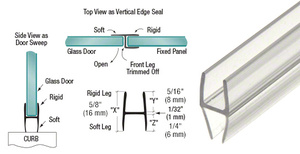 CRL Multi-Purpose 'H' Wipe for 1/4" Glass