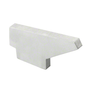 CRL Mill 357 Series Left Hand Aluminum End Cap