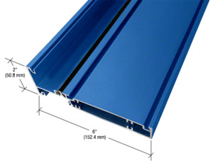 CRL-U.S. Aluminum Intermediate Horizontal, Custom Paint- 24'-2"