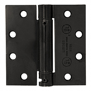 CRL 4" x 4" Antique Bronze Heavy-Duty Square Spring Hinge