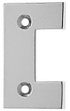 CRL Polished Chrome Vienna Series Standard Cover Plate for the Door Side