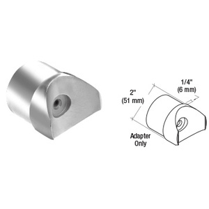 CRL 316 Polished Stainless CRS Post Adaptor