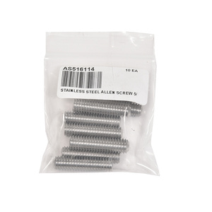 CRL CPA516-XCP100 5/16" Hole 1-3/8" Length Conical Screw Anchors - Pack