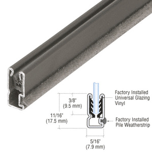 CRL Bronze Universal CRL - Sash Storm Window Frame