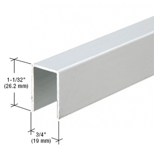 CRL Satin Anodized Series 3602 Upper Jamb Channel - 144"