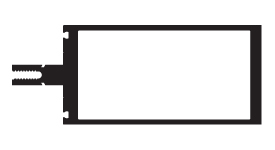 CRL-U.S. Aluminum Custom KYNAR® Paint Vertical Mullion, 2-1/2" x 5" - 24'-2"
