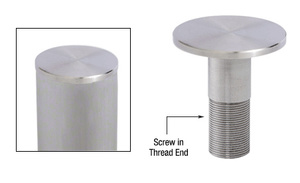 CRL 316 Brushed Stainless Steel P6, P7 Top Post Cap
