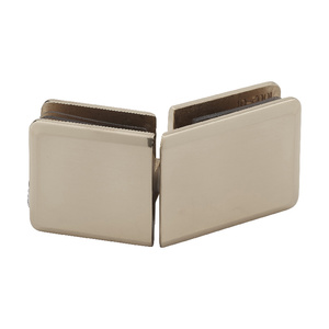 Polished Brass Beveled 135 Glass To Glass Premier Series Operable Transom Clip