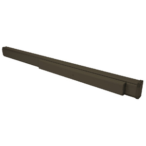 CRL Dark Bronze 48" Jackson® 1285 Electrified Right Hand Reverse Bevel Panic Exit Device