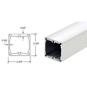 CRL Sky White Heavy-Duty 241" Post Tubing