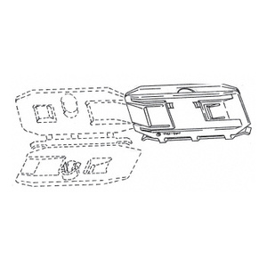 CRL 1997+ G.M. U-Vans Door Glass Guide