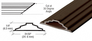 CRL Bronze PVC Low Profile Step Grid