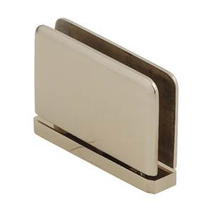 CRL Polished Brass Prima 01 Series Top or Bottom Mount Hinge