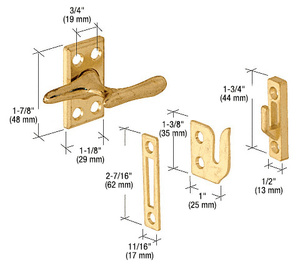 CRL Brass Casement Sash Lock