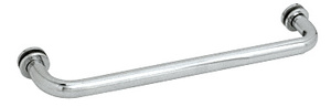 CRL Polished Chrome 12" BM Series Tubular Single-Sided Towel Bar