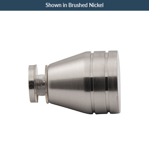 Polished Nickel Single Sided Deluxe Series Knob