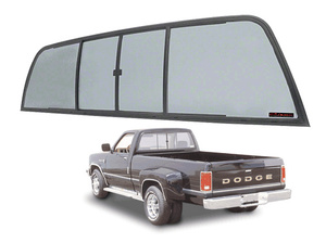 CRL Duo-Vent Four Panel Slider with Solar Glass for 1975-1/2 to 1993 Ram Cabs