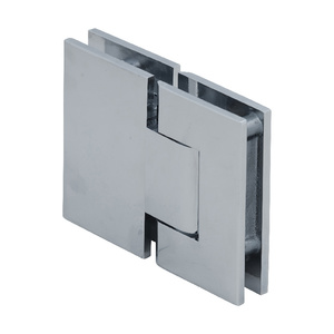 CRL Polished Chrome Geneva 380 Series Adjustable 180º Glass-to-Glass Hinge