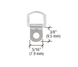 CRL Small Single Eyelet Safety Swivel Metal Type Hanger