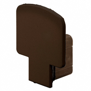 CRL Matte Bronze 100 Series Decorative End Cap