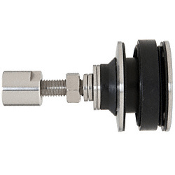 CRL Brushed Stainless Swivel Heavy-Duty Insulating Glass Fastener