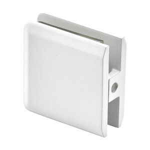 Gloss White Wall Mount Premier Series Glass Clip