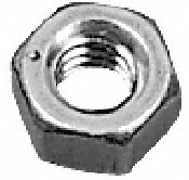 CRL Zinc 3/8"-16 Hex Nut