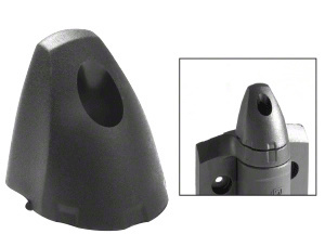 CRL Tru-Close® Heavy-Duty Black Hinge Safety Cap