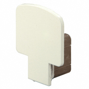 CRL Oyster White 100 Series Decorative End Cap