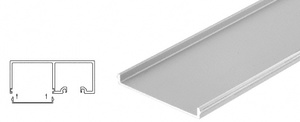 CRL Satin Anodized Snap-In Filler Strip for Sliding Door Pocket