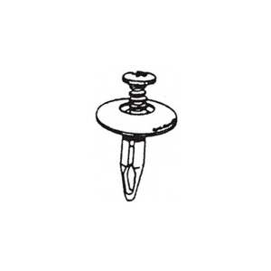 CRL 1990+ Honda Accord, 1992 Acura Vigor and Rear Bumper Fascia Rivet