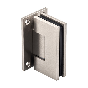Brushed Nickel Wall Mount with Full Back Plate Maxum Series Hinge