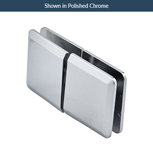Polished Nickel 180 Glass To Glass Premier Series Operable Transom Clip
