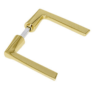 CRL Brass Flat Style Lever Handle